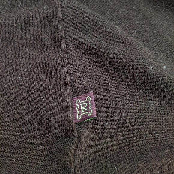 Review Australia Brown Sweater with Draped Collar. Size 12 - Picture 8 of 8